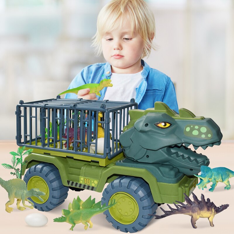 Dinosaur Transport Storage Truck Toy for Kids