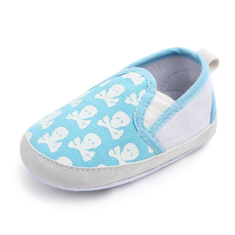 Floral Baby Girl Soft Soled Walkers