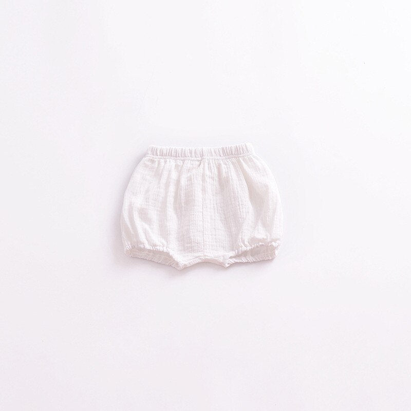 Ruffled Baby Cotton Shorts - Diaper Covers