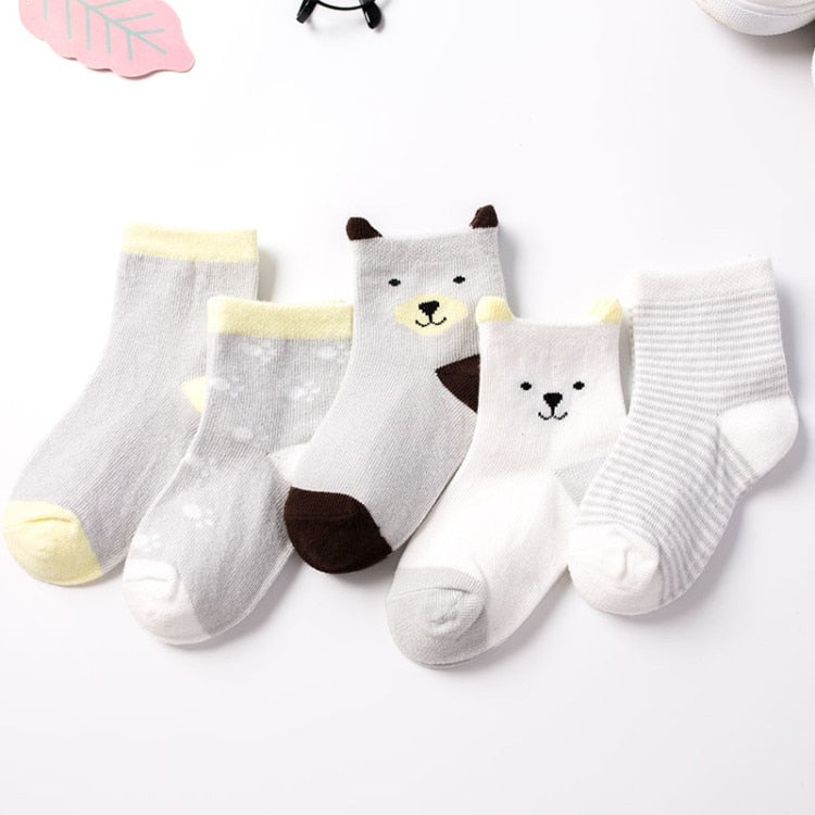 Animal Design Unisex Socks For Kids