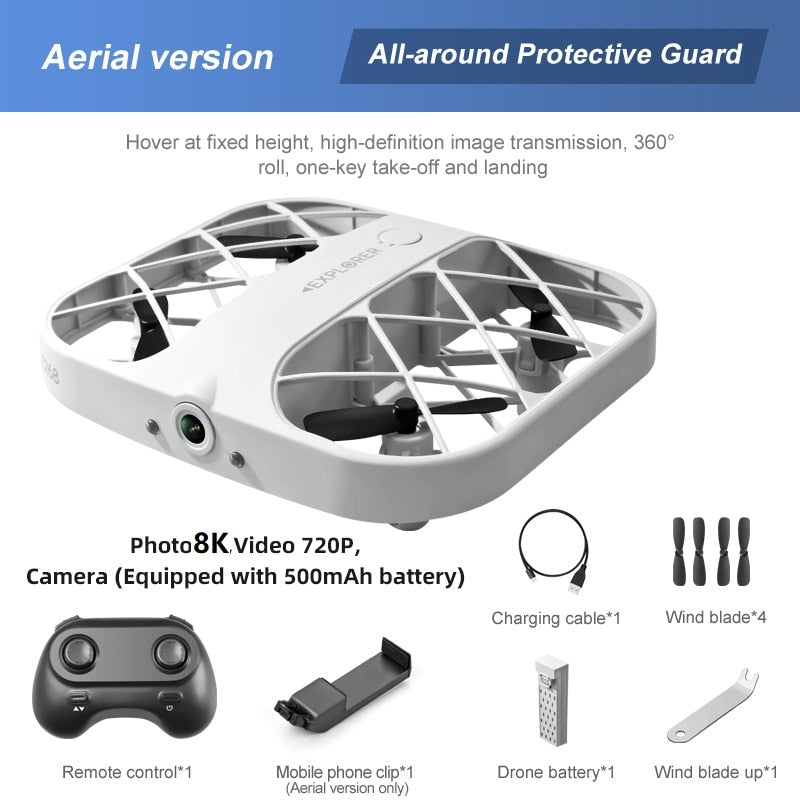 Mini Pocket UFO Remote-Control Plane Toy for Boys