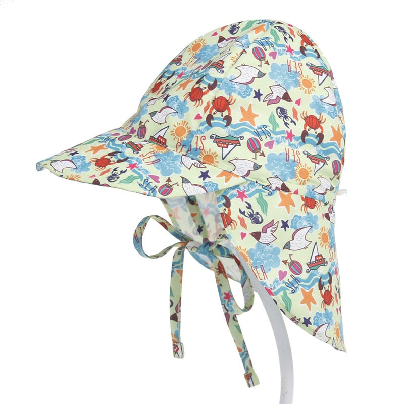 Adjustable Baby Sun Hat for Beach