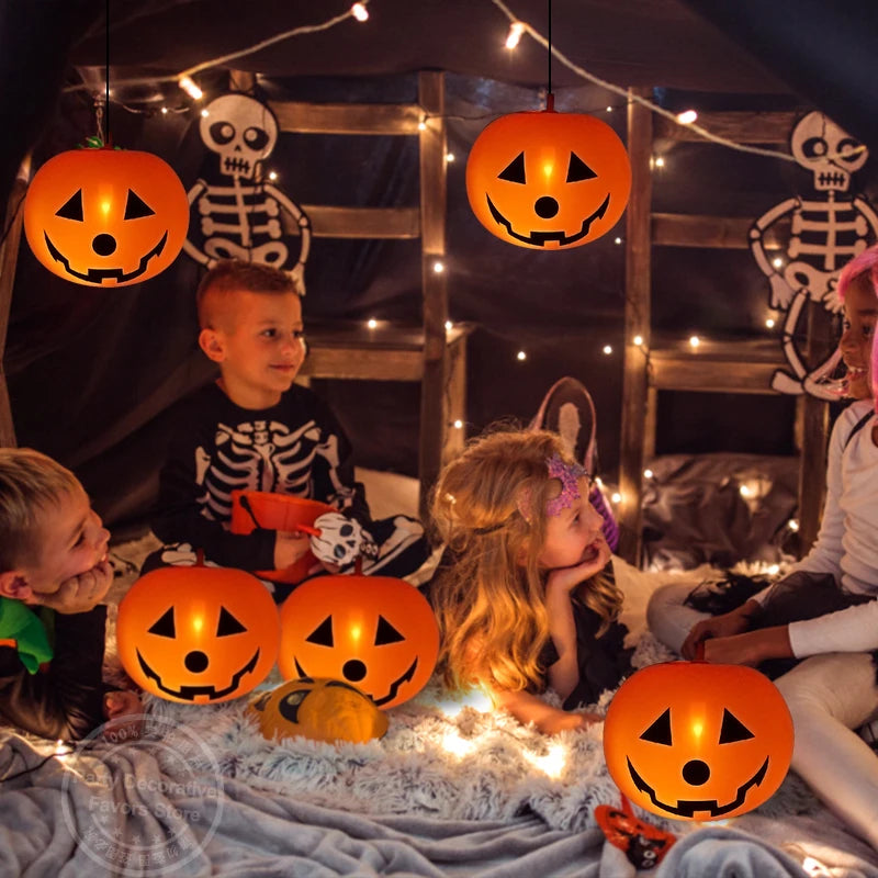 Horror Ghost & Pumpkin Latex Balloons