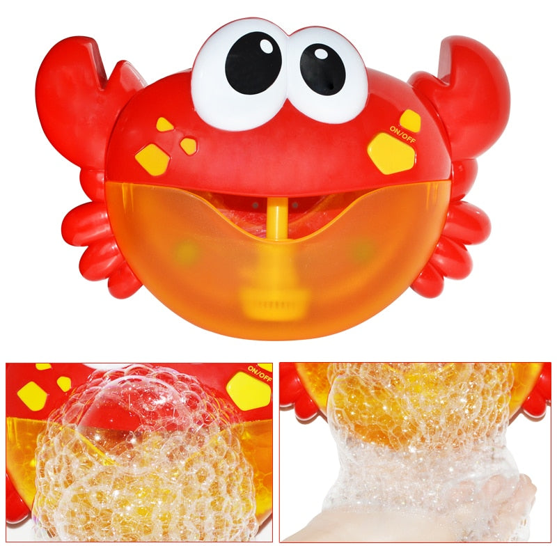Bath Bubbles Crab Toy for Toddlers