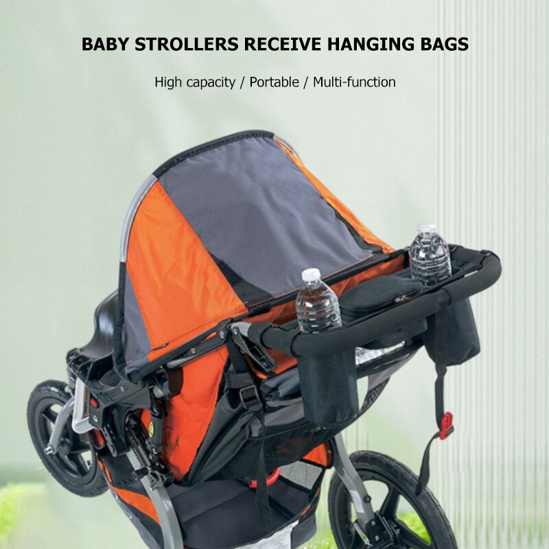 Durable Pram or Stroller Organizer Bag for Baby Feeders