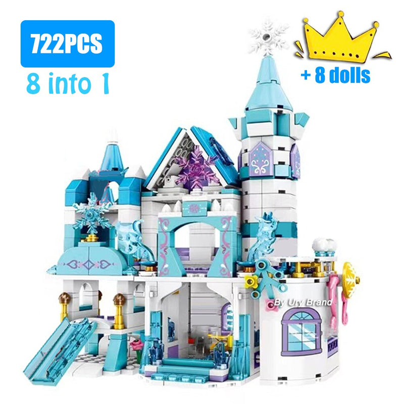 Ice Castle House Sets for Girls - Building Block Toy Sets