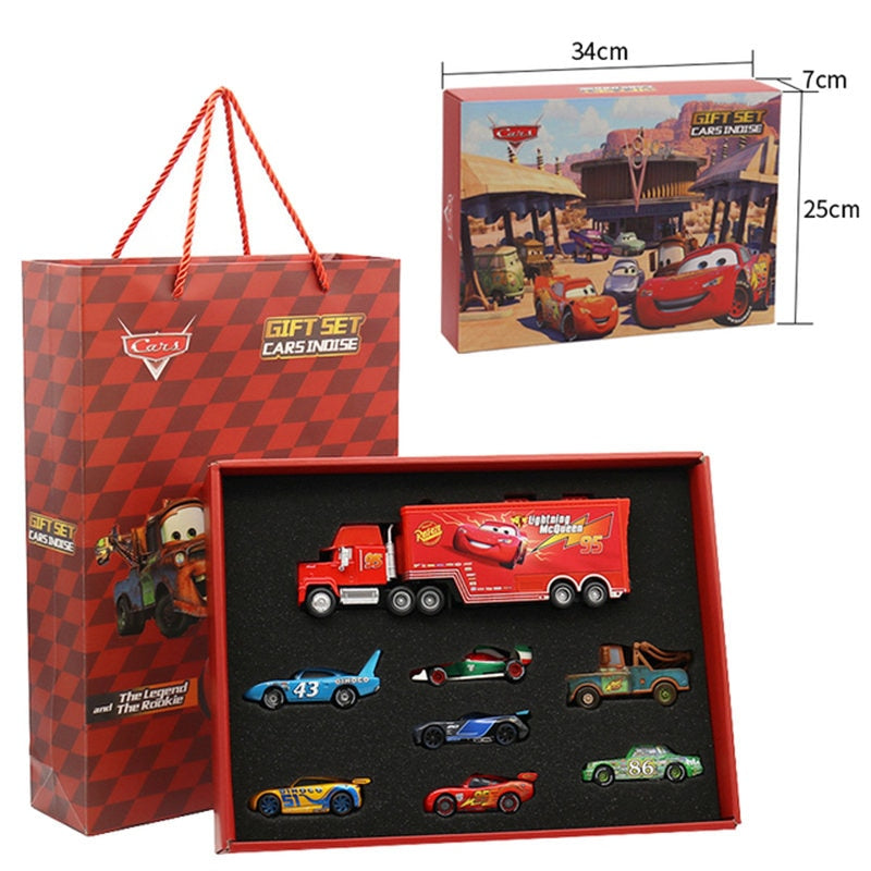 Disney Pixar Car 3 Metal Car Toys Set for Christmas Gift
