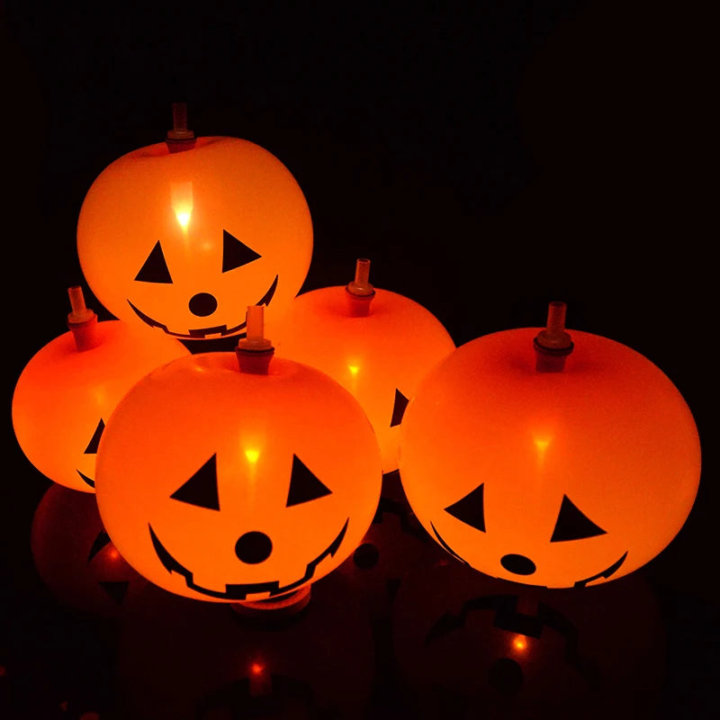 Horror Ghost & Pumpkin Latex Balloons