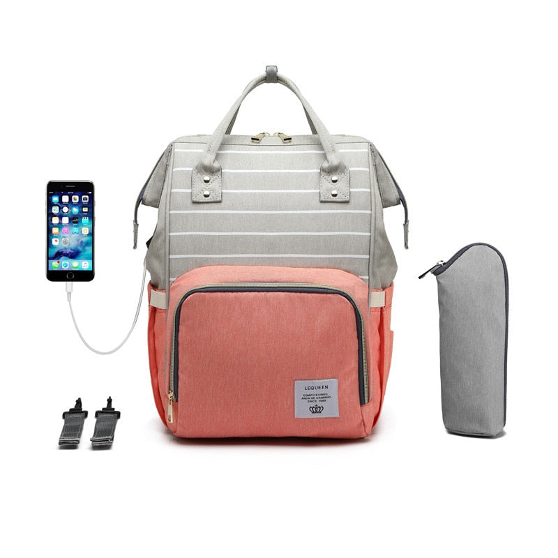 Large Capacity Waterproof Maternity Bag or Backpack