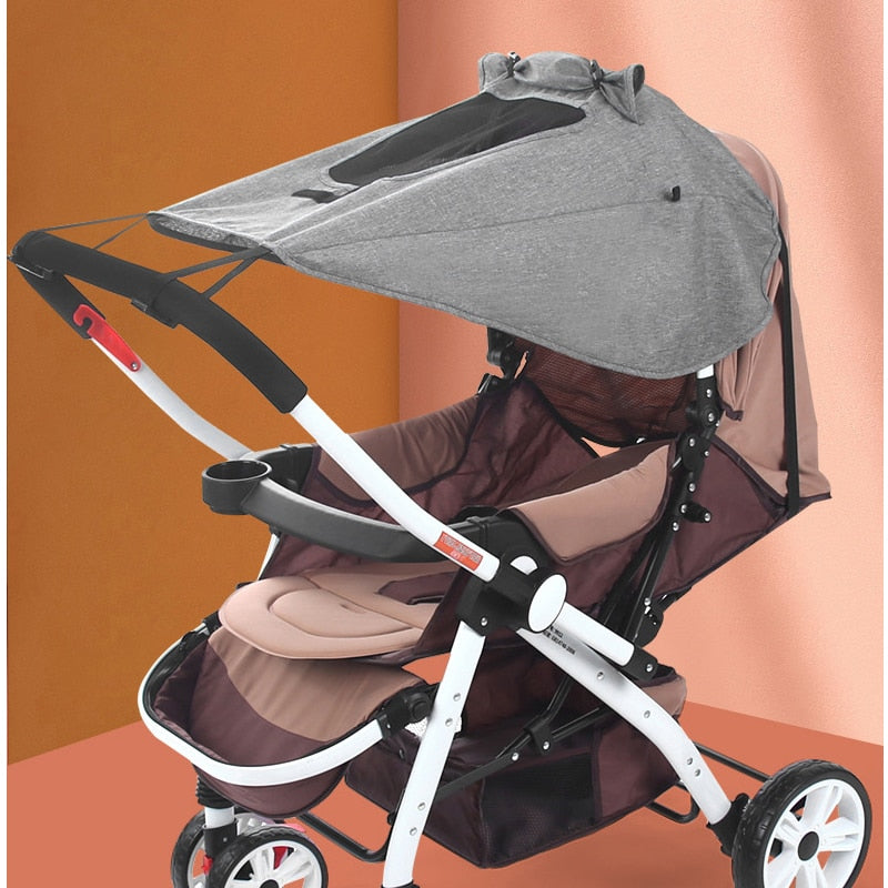 Baby Stroller Rag Tent Shade for Mosquito/UV Sunrays Protection