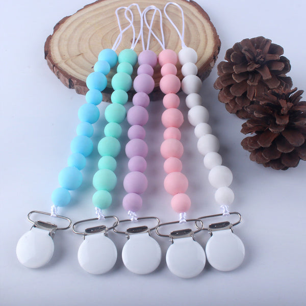 Cute & Colorful Pacifier Beads Chain