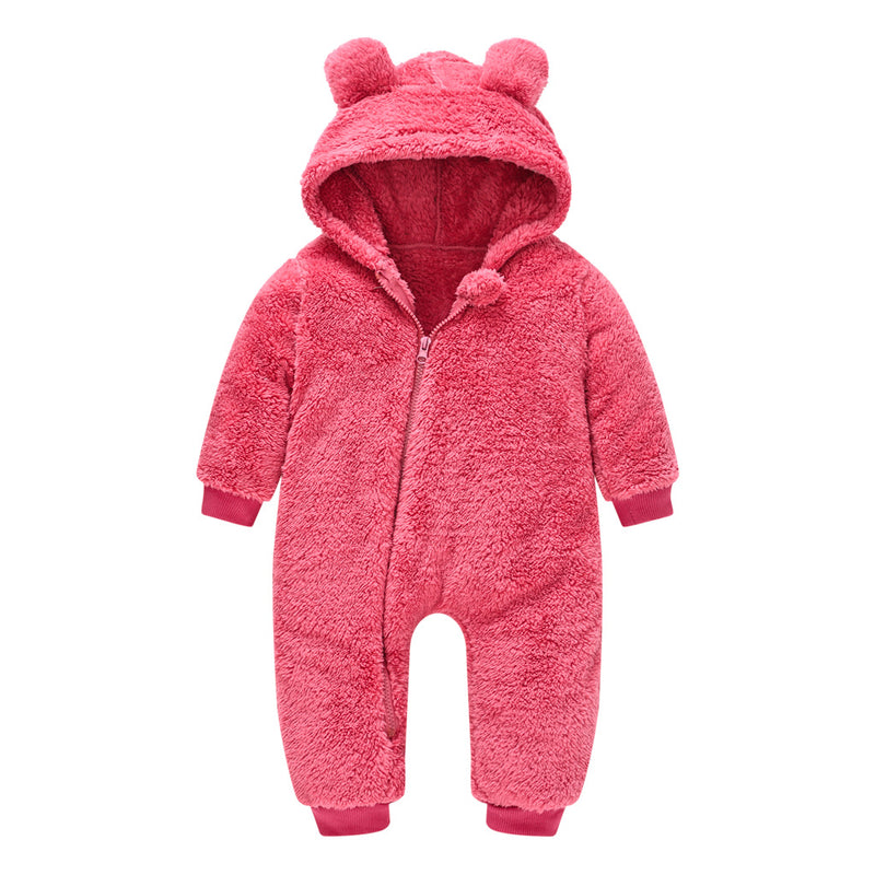 Cute Wool Sweater Jumpsuit for Babies