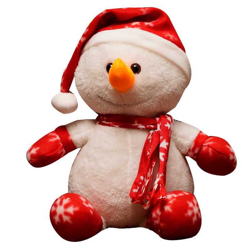 Snowman Ragdoll Plush Elk Doll Christmas Gift