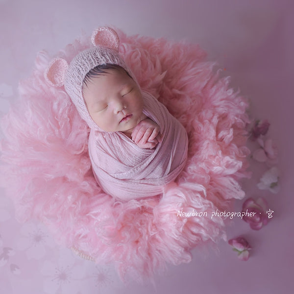 Newborn Photography Wool Blanket - The Snuggley