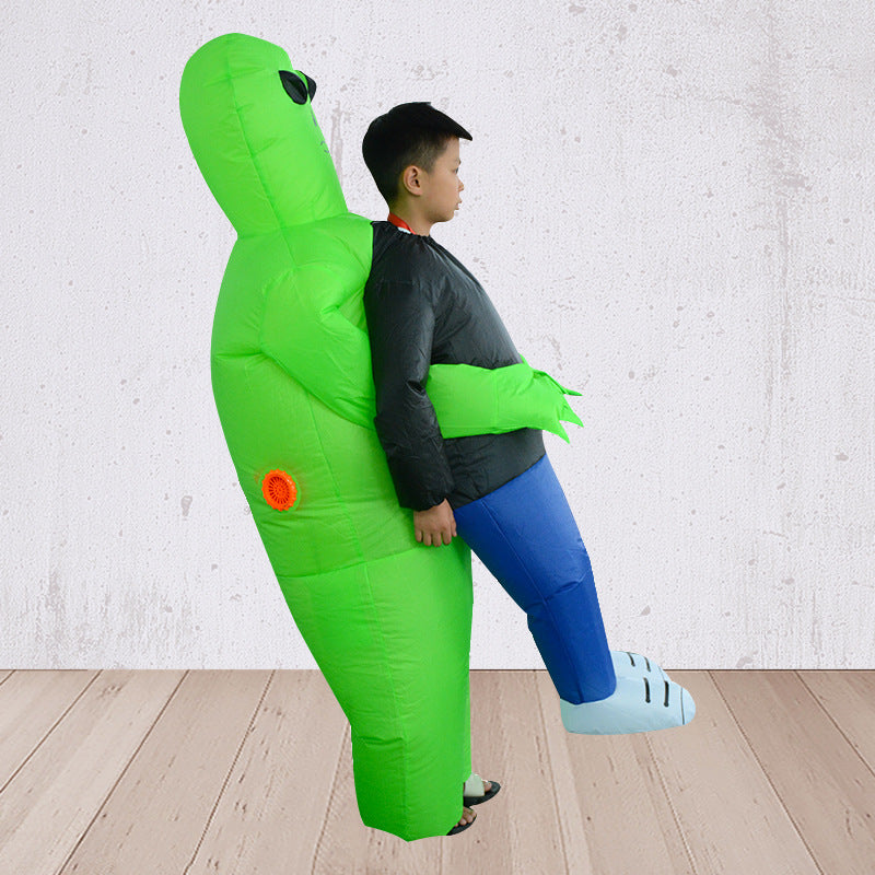 Green Ghost Costume Ghost Holder