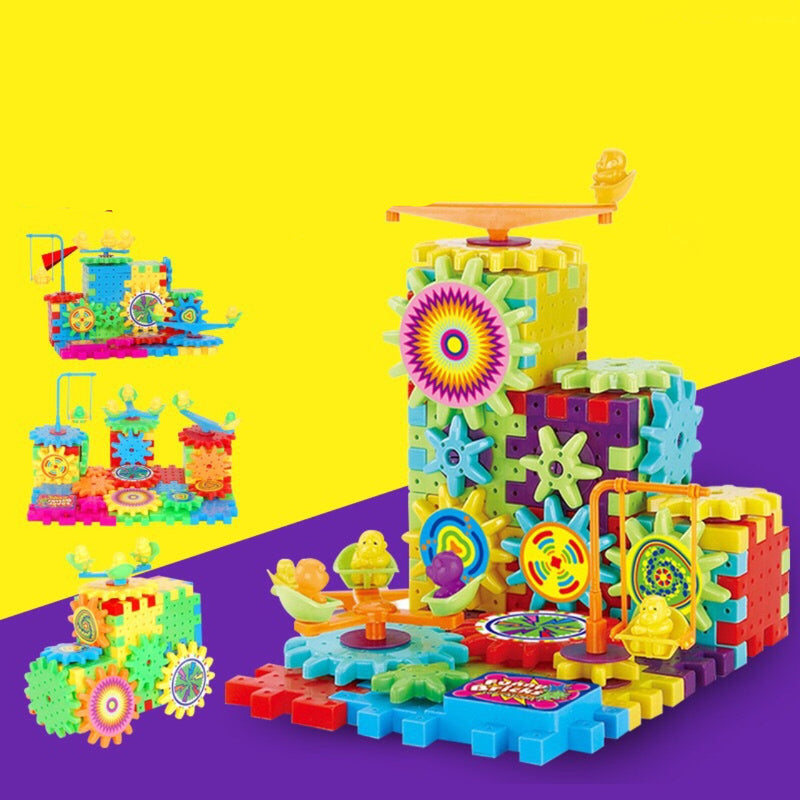 Electric Gears 3D Building Kits