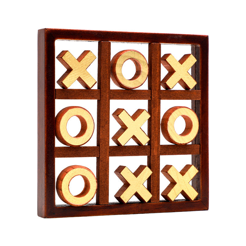 Wood Chess Board Game Toy Funny Parent-Child Interaction Game Board Intelligent Puzzle Game Educational Toy For Kids - The Snuggley