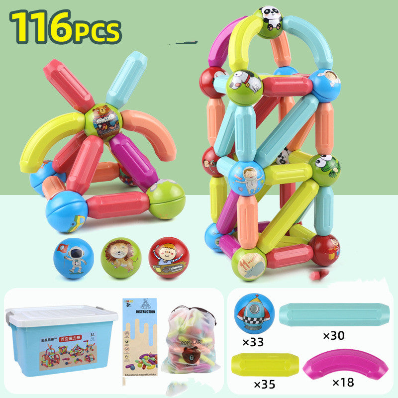 Big Size DIY Magnetic Constructor Set