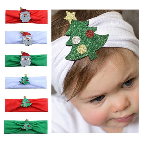 Wide Christmas Cotton Blend Headband - The Snuggley