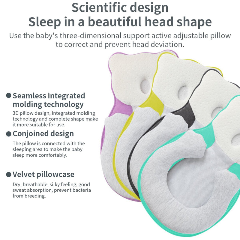 Newborn Anti-Flat Stereotype Pillow - The Snuggley