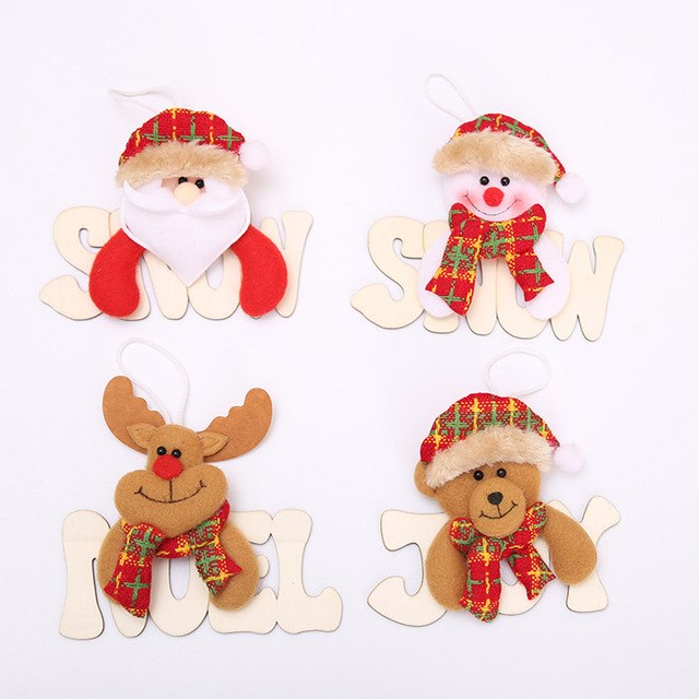 Christmas Tree Hanging Décor Cards - The Snuggley