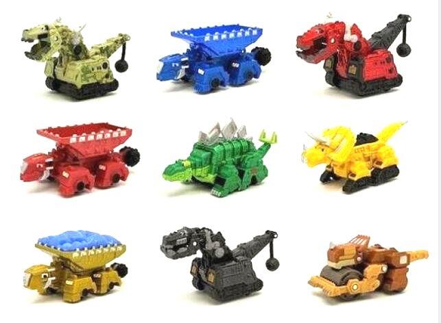 Dinotrux Dinosaur Truck or Mini Kids Car Models for Gifts