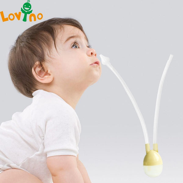 Premium Baby Nasal Aspirator - Newborn Nose Cleaner Vacuum