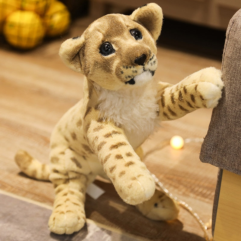 Cuddly Tiger Leopard Plush Toy