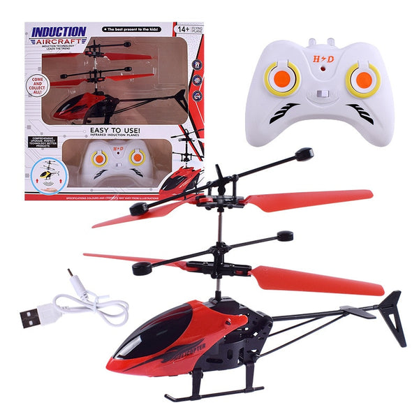 Rechargeable Remote-Control Helicopter Drone Toy
