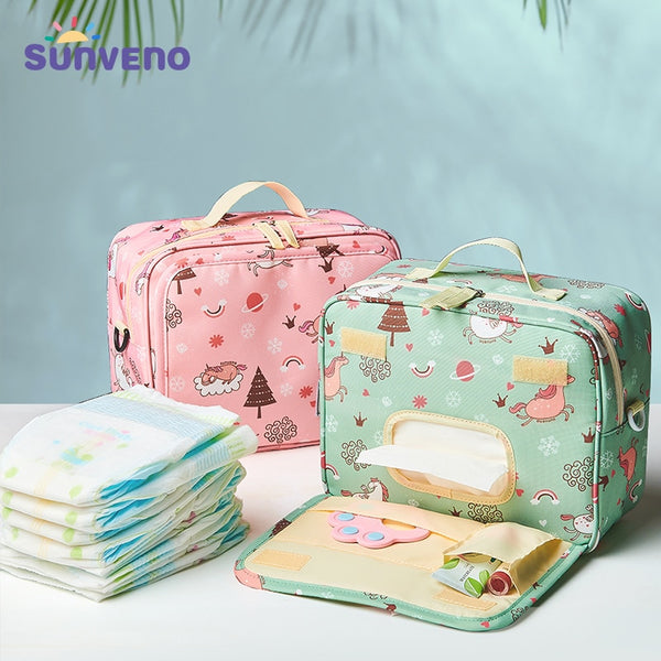 Sunveno All in 1 Waterproof Diaper Bag - Modern Maternity Bags