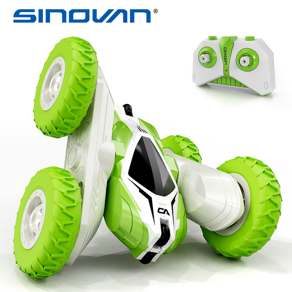 Sinovan Mini RC Stunt Car Toy - 360° Rotating Vehicles for Kids