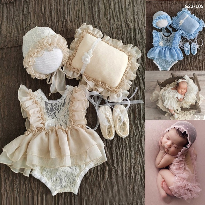 0-3M Newborn Photography Props - Pastel Themed - The Snuggley