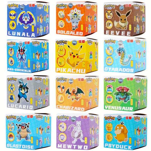 Pokemon Ball Variant Action Figures Toy Box for Christmas Gift