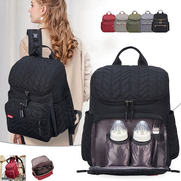 Stylish Travel Baby Backpack for Moms - Waterproof Stroller Maternity Bags