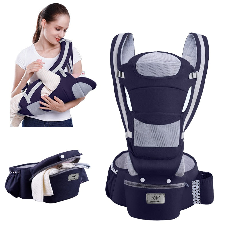 Breathable Baby Kangroo Carrier - Ergonomic Infant Backpacks