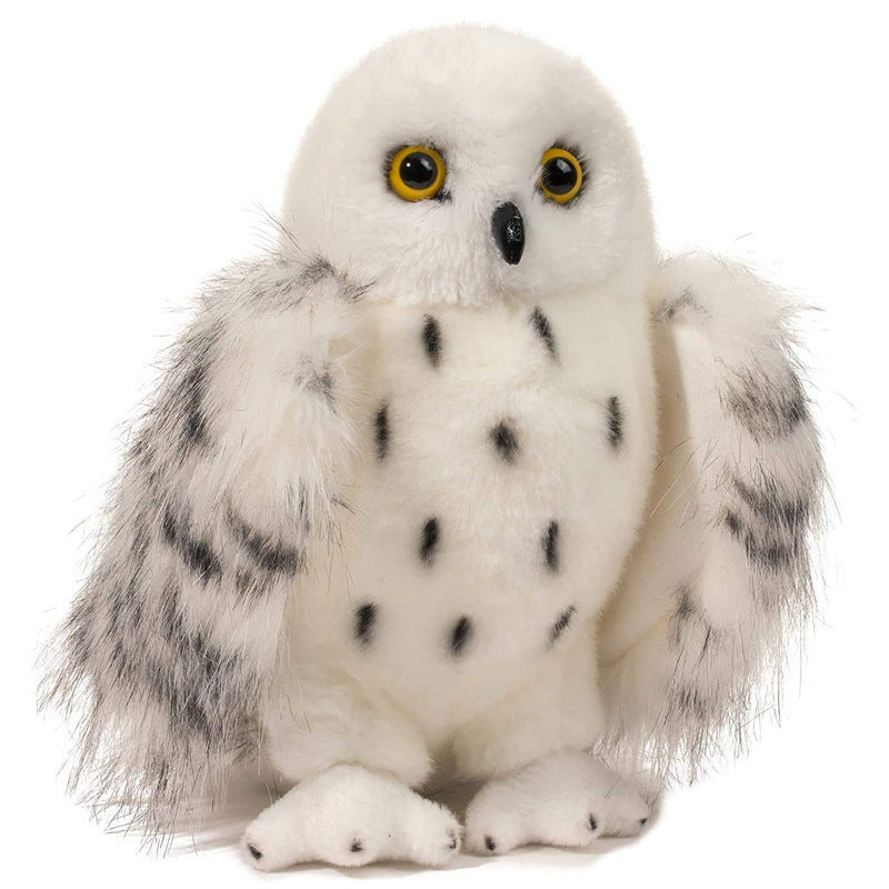 Little Snowy Cute White Owl Toy