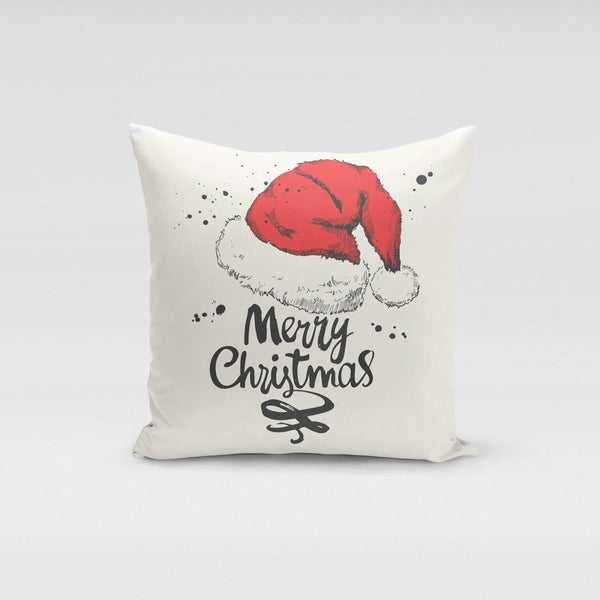 Merry Christmas Printed Pillow Cover - The Snuggley