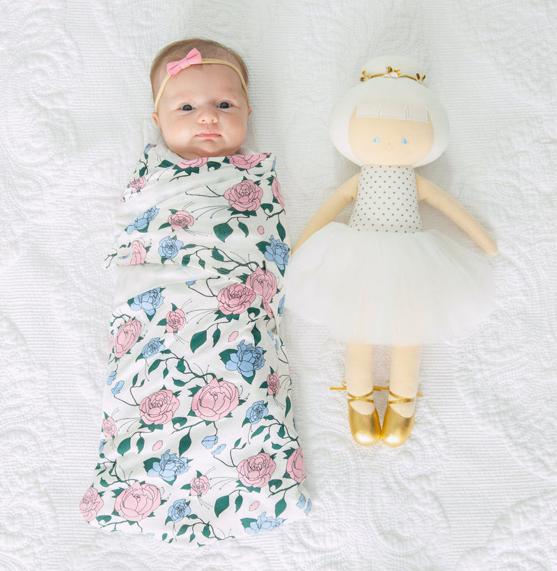 Floral Power Swaddle - The Snuggley