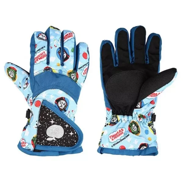 Cozy Winter Snow Ski Gloves for Kids - Warm, Windproof, and Durable - Image 3