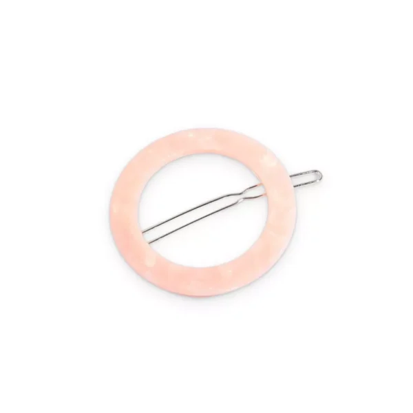 Pink Circle Hair Clip - Image 2