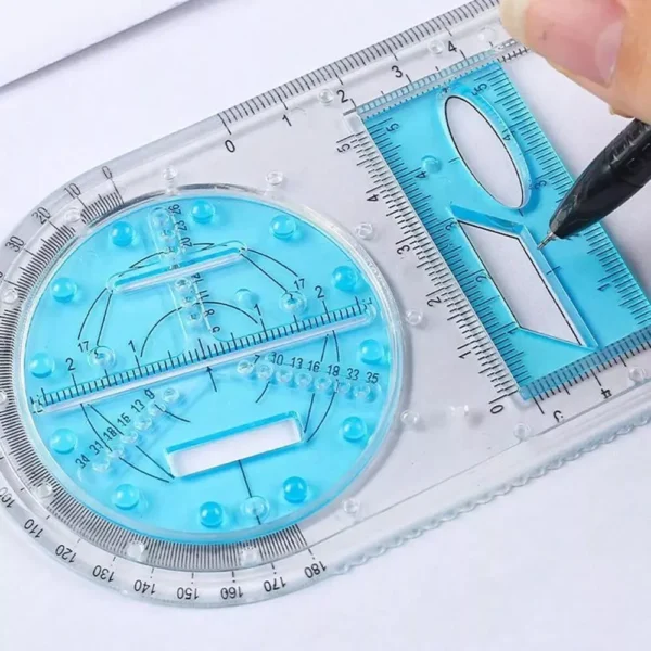 Geometric & Architectural Design Ruler for School and Office - Image 6