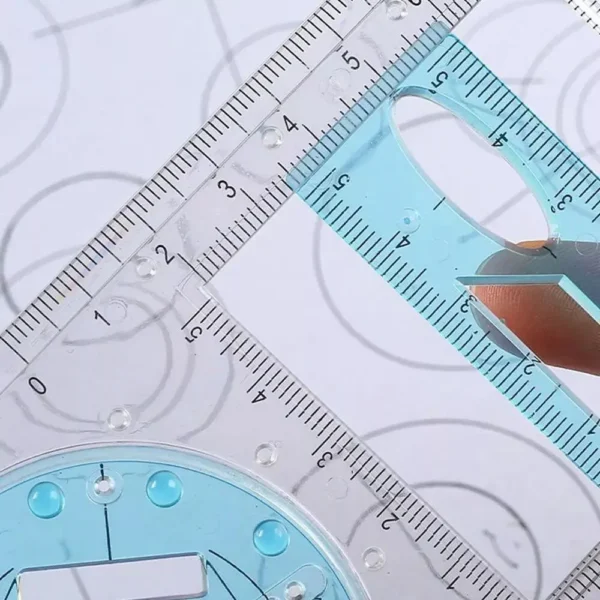 Geometric & Architectural Design Ruler for School and Office - Image 4