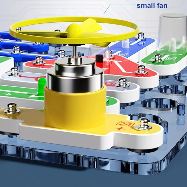 Interactive STEM Circuit Building Kit for Kids - Educational Physics Experiments & Creative Play - Image 7