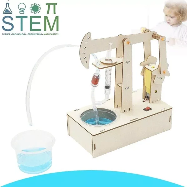 Kids STEM Toy - DIY Water Pump Assembly Kit - Educational & Creative Puzzle for Children - Image 2