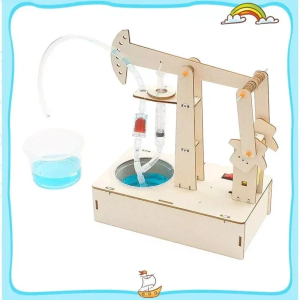 Kids STEM Toy - DIY Water Pump Assembly Kit - Educational & Creative Puzzle for Children - Image 3