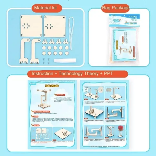 DIY Anti-Gravity Tensegrity Table - STEM Educational Toy for Kids - Image 3