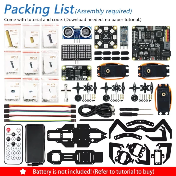 Freenove Robot Ant Kit for Arduino - STEM Learning & Fun - Image 3