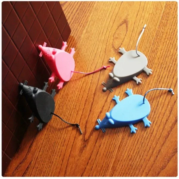 Cute Cartoon Mouse Silicone Door Stopper - Image 4