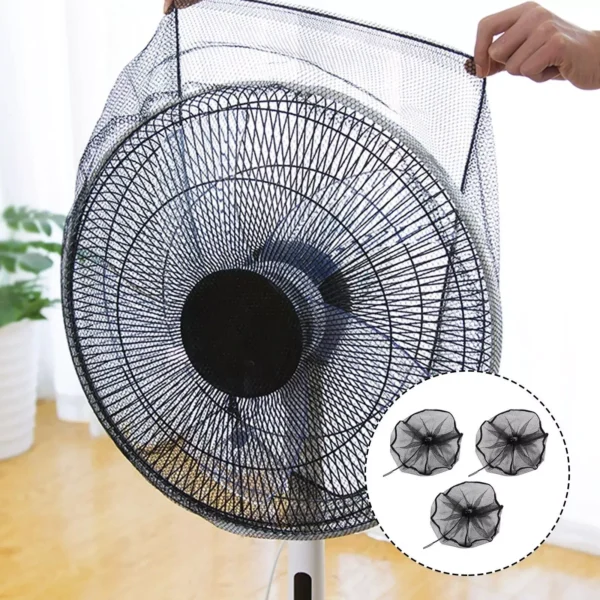 3Pcs Fan Protective Net Mesh Fan Cover Anti-Grip Fan Safety - Image 4