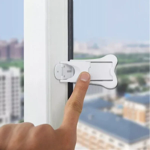 Sliding Door Lock for Child Safety Baby Proof Doors - Image 3